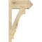 Ekena Millwork Balboa Arts & Crafts Rough Sawn Outlooker, Douglas Fir, 8"W x 18"D x 30"H OUT08X18X30BOA03RDF - alternate 2